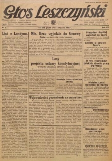Głos Leszczyński 1935.01.04 R.16 Nr 3