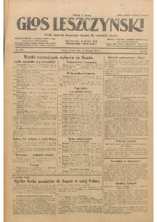 Głos Leszczyński 1930.11.25 R.11 Nr271