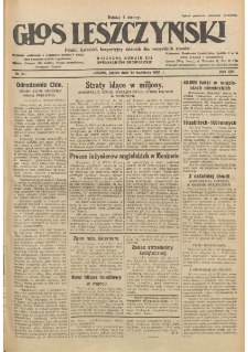 Głos Leszczyński 1933.04.14 R.14 Nr87