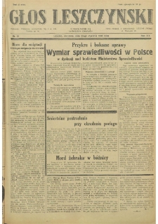 Głos Leszczyński 1938.01.23 R.19 Nr18