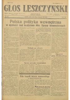Głos Leszczyński 1938.01.26 R.19 Nr20