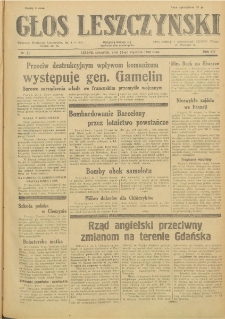Głos Leszczyński 1938.01.27 R.19 Nr21