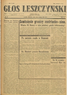 Głos Leszczyński 1938.02.13 R.19 Nr35