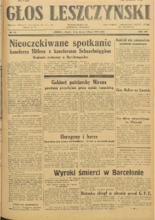 Głos Leszczyński 1938.02.15 R.19 Nr36