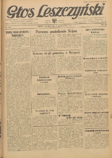 Głos Leszczyński 1934.10.07 R.15 Nr230