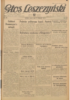 Głos Leszczyński 1934.11.10 R.15 Nr258