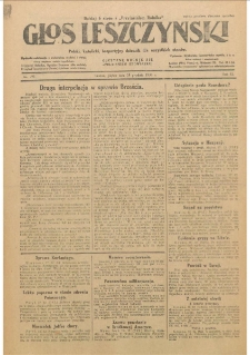 Głos Leszczyński 1930.12.19 R.11 Nr291