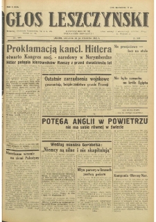 Głos Leszczyński 1938.09.08 R.19 Nr205