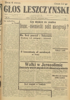 Głos Leszczyński 1938.10.22 R.19 Nr243
