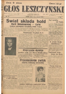 Głos Leszczyński 1938.11.25 R.19 Nr270