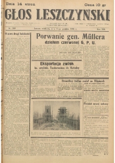 Głos Leszczyński 1938.12.11 R.19 Nr283