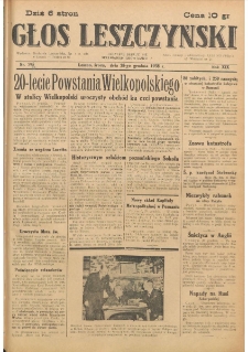 Głos Leszczyński 1938.12.28 R.19 Nr296