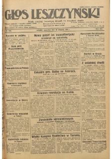 Głos Leszczyński 1933.08.10 R.14 Nr182