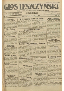 Głos Leszczyński 1933.08.17 R.14 Nr187