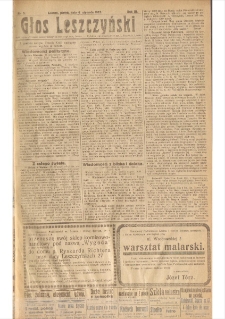Głos Leszczyński 1922.01.06 R.3 Nr5