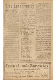 Głos Leszczyński 1922.01.19 R.3 Nr15