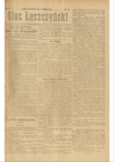 Głos Leszczyński 1922.02.02 R.3 Nr27