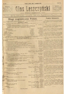 Głos Leszczyński 1922.04.07 R.3 Nr81