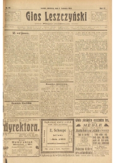 Głos Leszczyński 1922.04.09 R.3 Nr83