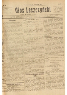 Głos Leszczyński 1922.04.12 R.3 Nr85