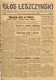 Głos Leszczyński 1935.11.03 R.16 Nr 254