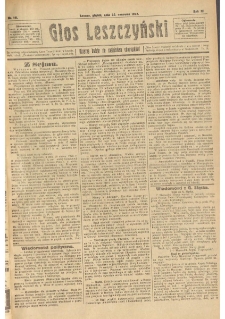 Głos Leszczyński 1922.06.23 R.3 Nr141