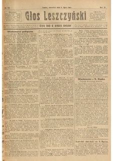 Głos Leszczyński 1922.07.06 R.3 Nr151