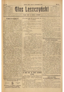 Głos Leszczyński 1922.10.14 R.3 Nr236