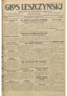 Głos Leszczyński 1933.09.22 R.14 Nr218