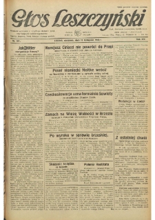 Głos Leszczyński 1933.11.12 R.14 Nr261