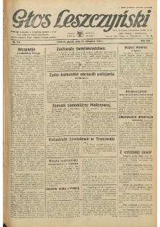 Głos Leszczyński 1933.11.24 R.14 Nr271
