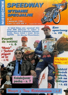 Speedway Wydanie Specjalne 1996.10 Nr 37