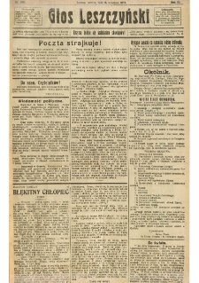 Głos Leszczyński 1922.09.09 R.3 Nr206