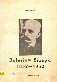Bolesław Erzepki 1852-1932