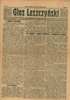 Głos Leszczyński 1925.01.22 R.6 Nr17