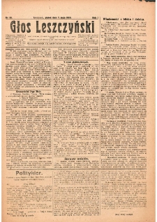 Głos Leszczyński 1920.05.07 R.1 Nr55