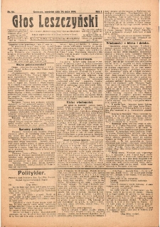 Głos Leszczyński 1920.05.20 R.1 Nr64