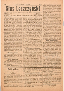 Głos Leszczyński 1920.05.21 R.1 Nr65