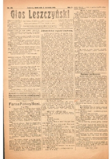 Głos Leszczyński 1920.09.08 R.1 Nr155