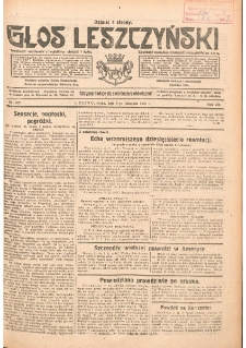 Głos Leszczyński 1927.11.09 R.8 Nr257