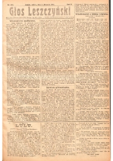 Głos Leszczyński 1921.11.05 R.2 Nr254