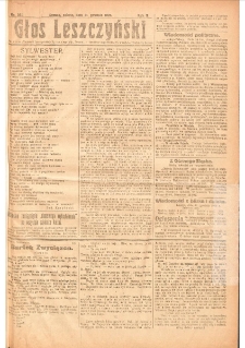 Głos Leszczyński 1921.12.31 R.2 Nr301