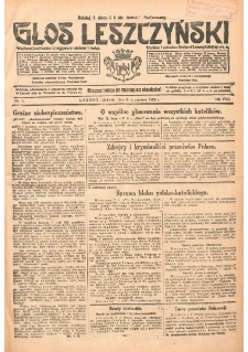 Głos Leszczyński 1928.01.08 R.9 Nr6