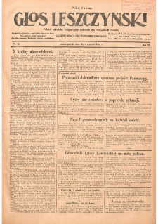Głos Leszczyński 1928.01.20 R.9 Nr16