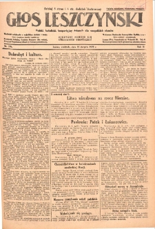 Głos Leszczyński 1928.08.26 R.9 Nr196