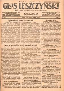 Głos Leszczyński 1928.11.23 R.9 Nr271