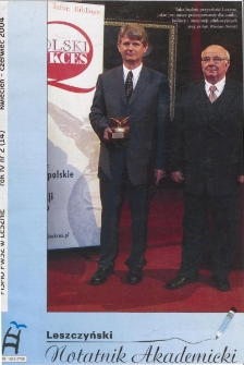 Leszczyński Notatnik Akademicki 2004 R.4 Nr 13