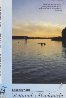 Leszczyński Notatnik Akademicki 2004 R.4 Nr 15