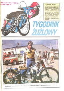 Tygodnik Żużlowy 1991.01.14 R.2 Nr2(7)