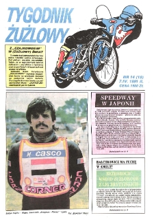 Tygodnik Żużlowy 1991.04.07 R.2 Nr14(19)